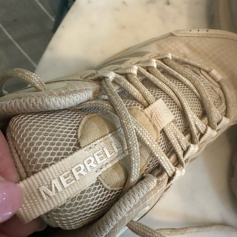 Merrell Women's Tan Athletic Shoes - Picture 4 of 7